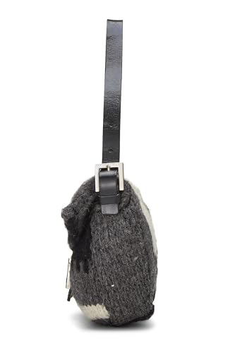 Fendi, Pre-Loved Multicolor Wool Knit Baguette, Multi