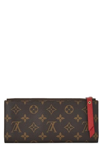 Louis Vuitton, Adele de lona con monograma rojo Pre-Loved, Rojo