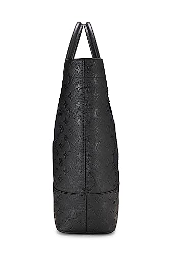 Louis Vuitton, Sac Empreinte monogramme noir avec trous COMME DES GARÇONS x Louis Vuitton pré-aimé, Noir