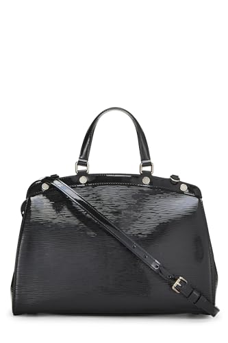 Louis Vuitton, Pre-Loved Black Electric Epi Brea MM, Black