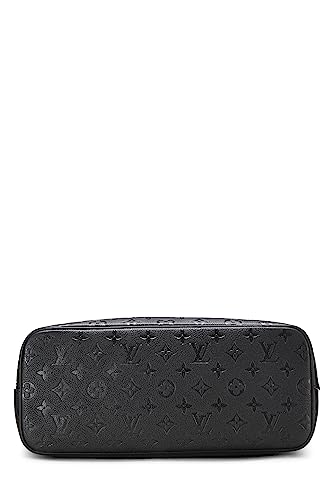 Louis Vuitton, Sac Empreinte monogramme noir avec trous COMME DES GARÇONS x Louis Vuitton pré-aimé, Noir