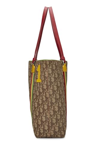 Dior, sac cabas Rasta Trotter marron d'occasion, marron