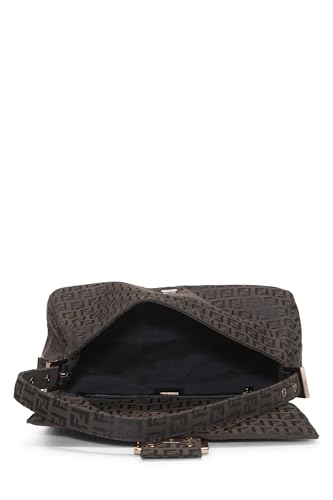 Fendi, Pre-Loved Brown Zucchino Canvas Mama, Brown