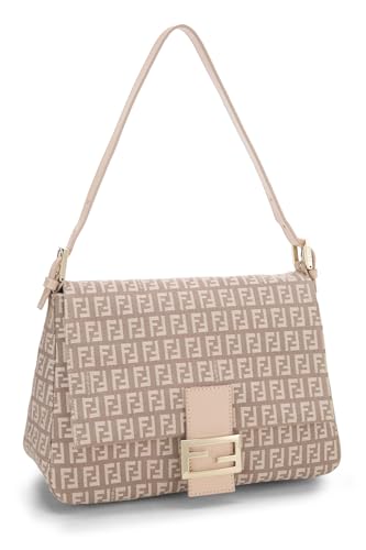 Fendi, Pre-Loved Pink Zucchino Canvas Mama, Pink