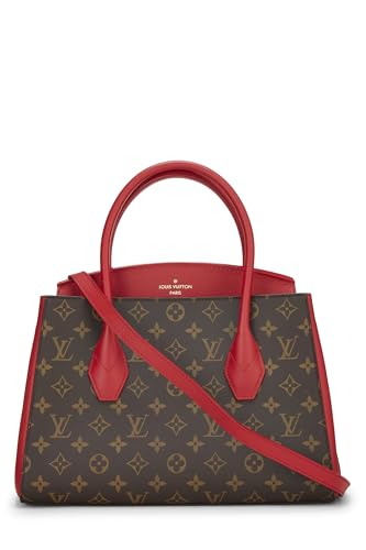 Louis Vuitton, Florine de lona con monograma rojo Pre-Loved, Rojo