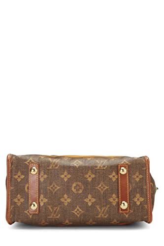 Louis Vuitton, Sac PM en tissu à rayures Monogram d'occasion, marron