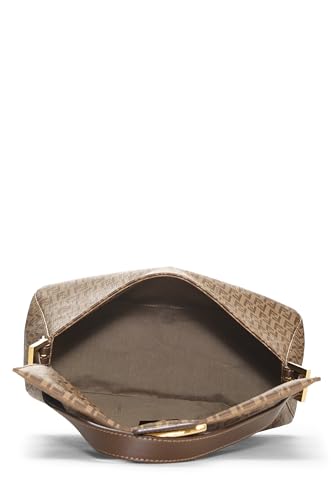 Fendi, Pre-Loved Brown Zucchino Coated Canvas Mama, Brown