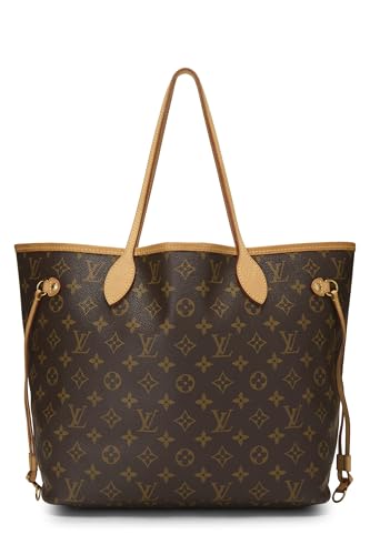 Louis Vuitton, Neverfull MM NM en toile monogram rose d'occasion, rose