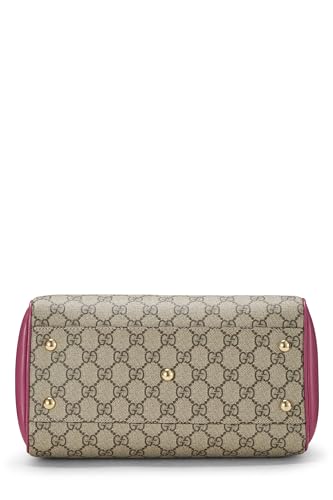 Gucci, Bolso Boston pequeño de lona GG Supreme multicolor Pre-Loved, Multi