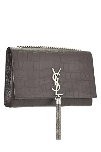 Yves Saint Laurent, Kate Tassel Medium en relief marron d'occasion, marron