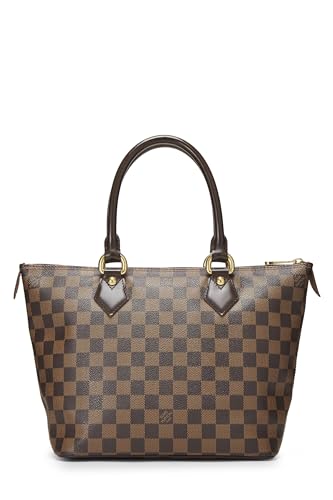 Louis Vuitton, Pre-Loved Damier Ebene Saleya PM, Marrón