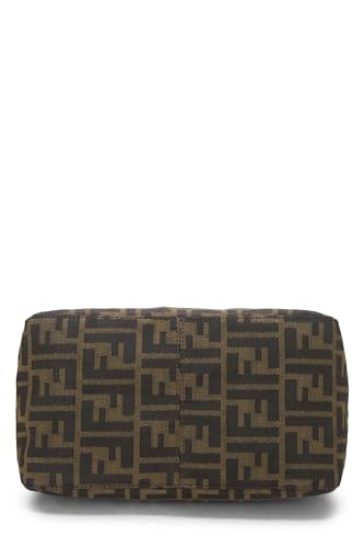 Fendi, sac à bandoulière en toile marron Zucca d'occasion, marron