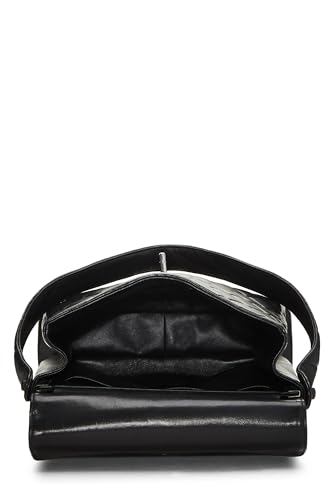 Chanel, Pre-Loved Black Quilted Lambskin Double Sided Tall, Black