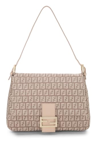 Fendi, Pre-Loved Pink Zucchino Canvas Mama, Rosa