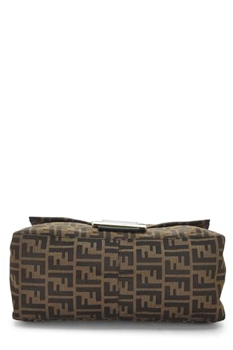 Fendi, Zucca Canvas Mama Large, vert et marron d'occasion, vert