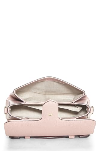 Gucci, Pre-Loved Pink Leather Interlocking Handle Bag, Pink