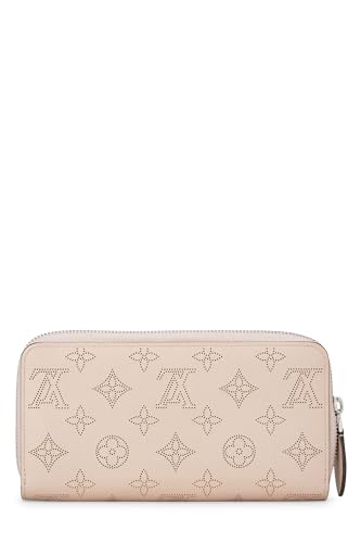 Louis Vuitton, Mahina Zippy rose monogramme d'occasion, rose