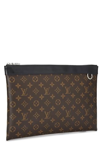 Louis Vuitton, Pochette Discovery en Macassar Monogram Noir d'occasion, Noir