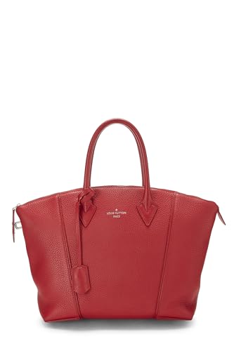 Louis Vuitton, Pre-Loved Red Parnassea Lockit PM, Rojo