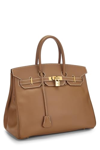 Hermès, Courchevel Birkin 35 dorado pre-amado, Hermes Gold