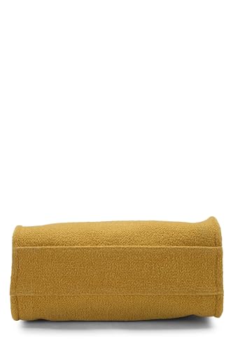 Chanel, sac fourre-tout Deauville Boucle jaune taille moyenne d'occasion, jaune