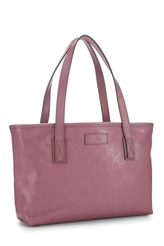 Gucci, sac fourre-tout rose GG Imprime Supreme d'occasion, rose