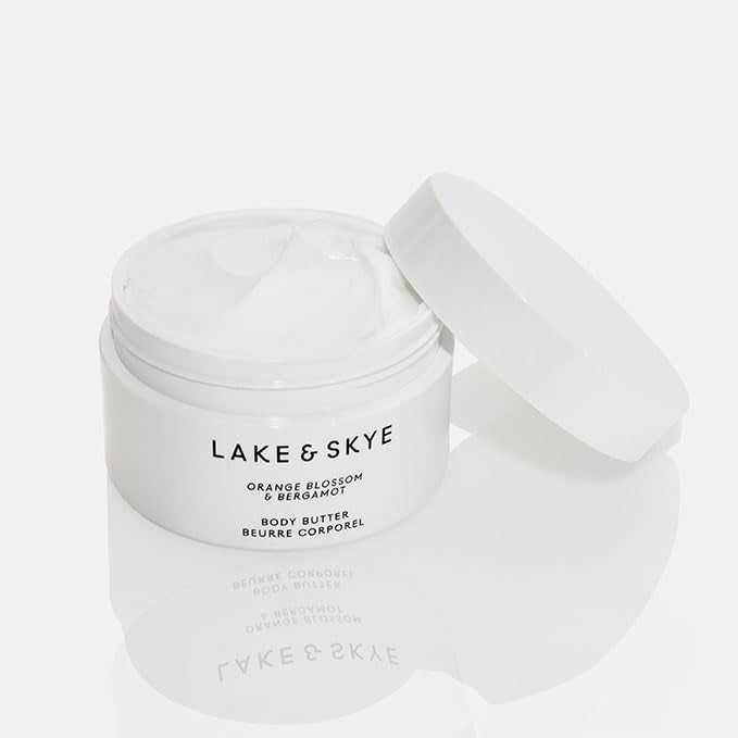 Manteca corporal de azahar y bergamota de Lake &amp; Skye, 4,94 oz