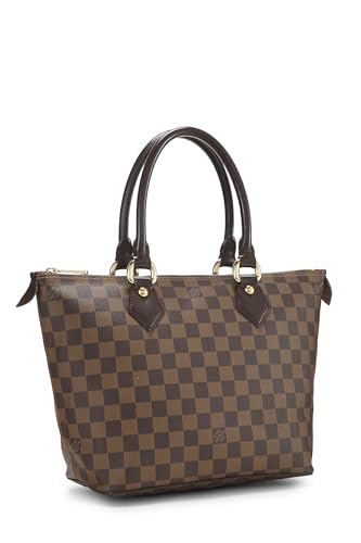 Louis Vuitton, Pre-Loved Damier Ebene Saleya PM, Marrón