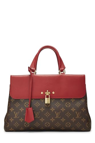 Louis Vuitton, Venus de lona con monograma rojo Pre-Loved, Rojo