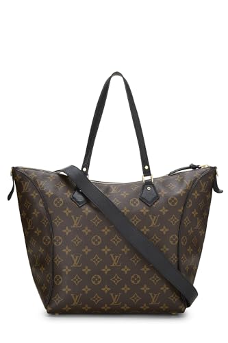 Louis Vuitton, Tournelle MM de lona con monograma negro Pre-Loved, Negro