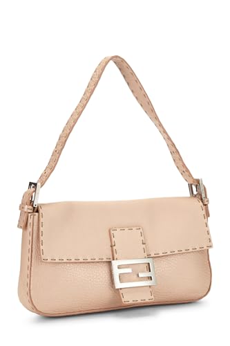 Fendi, Pre-Loved Pink Selleria Baguette Bag, Pink