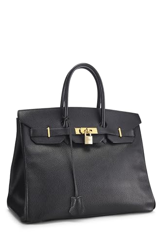 Hermès, Birkin 35 Ardennes Noir d'occasion, Noir