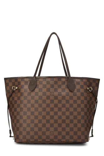 Louis Vuitton, d'occasion Damier Ebene Neverfull MM NM, rose