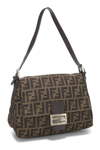 Fendi, Pre-Loved Brown Zucca Canvas Mama, Brown