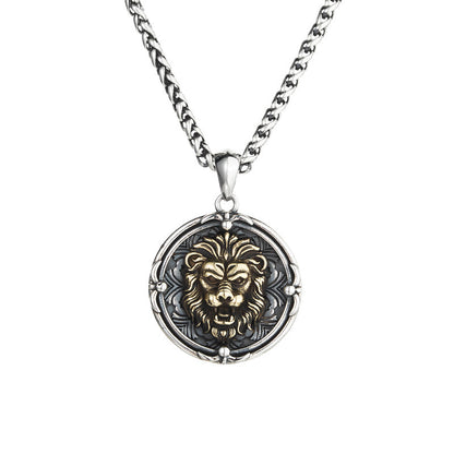 Lion Pendant Men's Hip Hop Accessories