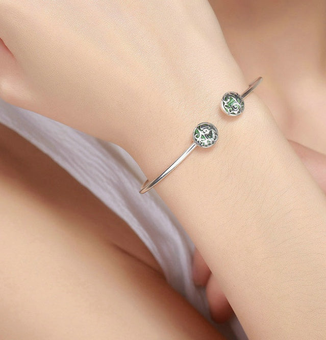 Veroco sterling silver s925 Europe and the new bracelet women's fashion simple wild life tree bracelet jewelry wholesale