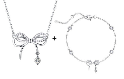 Silver Jewelry Smart Butterfly Dream Necklace Female Niche