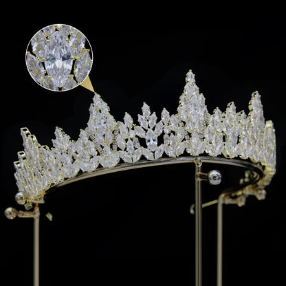 European And American Bride Crown Headwear