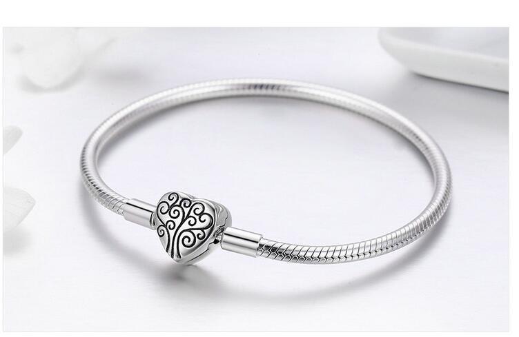 S925 sterling silver bracelet personality Platinum fashion versatile bracelet