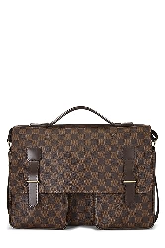 Louis Vuitton, Damier Ebene Broadway d'occasion, marron