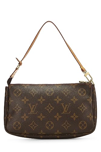 Louis Vuitton, accesorios Pre-Loved Takashi Murakami x Louis Vuitton Monogram Canvas Cerises Pochette, marrón