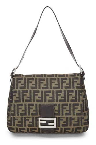 Fendi, Pre-Loved Brown Zucca Canvas Mama, Brown