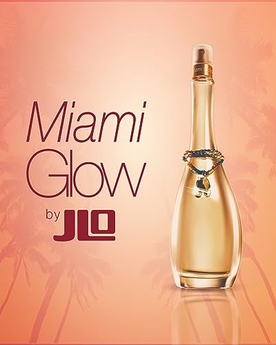 Jennifer Lopez Miami Glow de Jennifer Lopez para mujer. Eau de Toilette en spray de 3,4 onzas