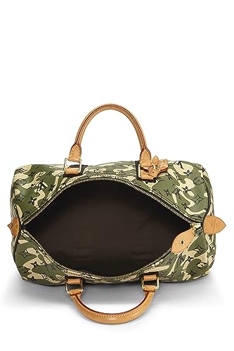 Louis Vuitton, Takashi Murakami x Louis Vuitton Monogramouflage Speedy 35 d'occasion, vert