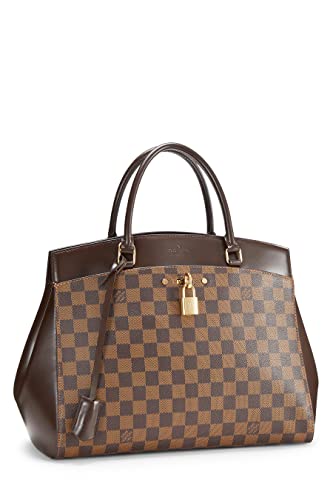 Louis Vuitton, Damier Ebene Rivoli MM d'occasion, marron