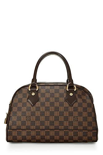 Louis Vuitton, Pre-Loved Damier Ebene Duomo, Brown