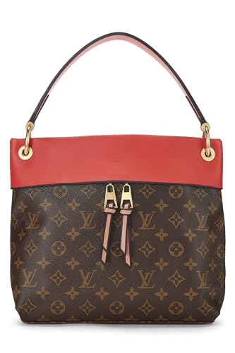 Louis Vuitton, Pre-Loved Multicolored Monogram Canvas Tuileries Besace, Red