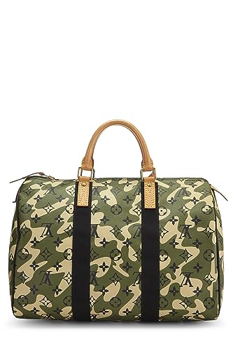 Louis Vuitton, Takashi Murakami x Louis Vuitton Monogramouflage Speedy 35 d'occasion, vert