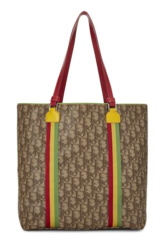 Dior, sac cabas Rasta Trotter marron d'occasion, marron