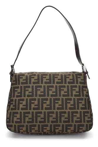 Fendi, Pre-Loved Brown Zucca Canvas Mama, Brown